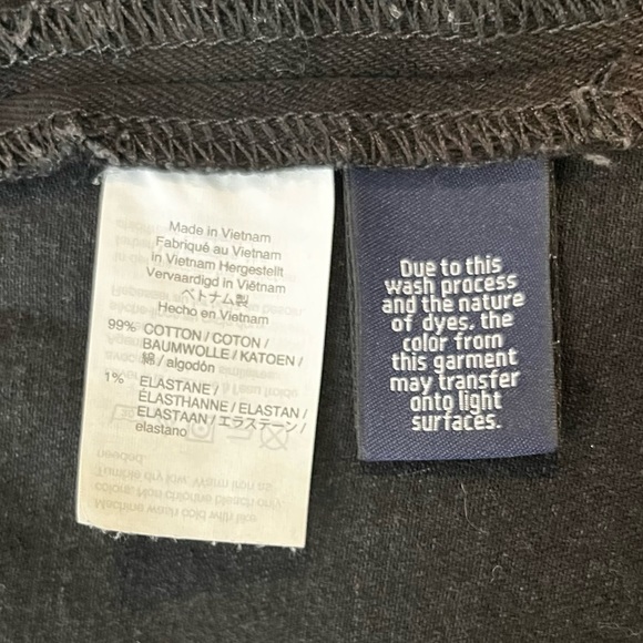 Madewell Hi-Lo Black Raw Hew Denim Skirt Size 29 - Picture 6 of 10